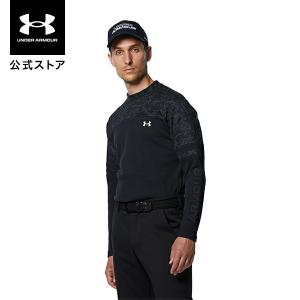 セール価格 公式 アンダーアーマー UNDER ARMOUR UAワッフル ロングスリーブ クルー シャツ ゴルフ メンズ 1368807