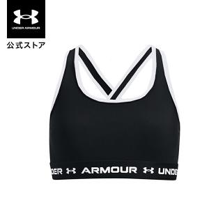 【30%OFF】公式 アンダーアーマー UNDER ARMOUR UA キッズ トレーニング クロスバック ミッド ソリッド ブラ 1369971