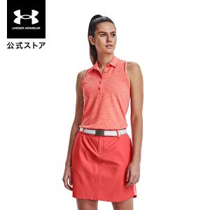 公式 アンダーアーマー UNDER ARMOUR UA レディース ゴルフ ジンジャー スリーブレス ポロ 〈ポイント〉 1370138の商品画像