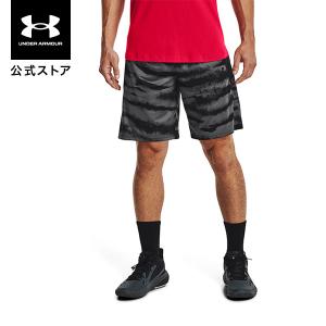 セール価格 公式 アンダーアーマー UNDER ARMOUR UA メンズ バスケットボール ベースライン 10インチ プリント ショーツ 1370221