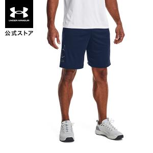 セール価格 公式 アンダーアーマー UNDER ARMOUR UA メンズ トレーニング テック ショーツ ボックスド ロゴ 1370397