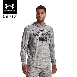 【50%OFF】公式 アンダーアーマー UNDER ARMOUR UA メンズ トレーニング プロジェクトロック テリー フーディー 1370458｜underarmour