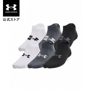 【30%OFF】公式 アンダーアーマー UNDER ARMOUR キッズ トレーニング ソックス 靴下 エッセンシャル ノーショー ソックス｜underarmour