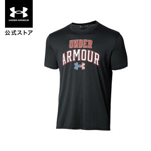 【アウトレット】公式 アンダーアーマー UNDER ARMOUR UAテック ショートスリーブ USフラッグ トレーニング メンズ 1371336