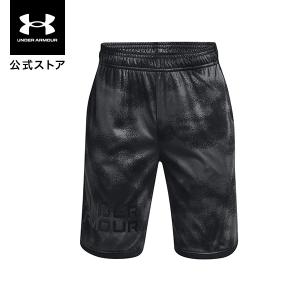 【30%OFF】公式 アンダーアーマー UNDER ARMOUR キッズ ボーイズ トレーニング ハーフパンツ UA スタント3.0プラス ショーツ 〈オールオーバープリント〉｜underarmour