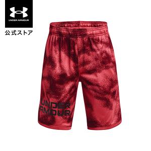 【40%OFF】公式 アンダーアーマー UNDER ARMOUR キッズ ボーイズ トレーニング ハーフパンツ UA スタント3.0プラス ショーツ 〈オールオーバープリント〉｜アンダーアーマー公式 Yahoo!ショッピング店