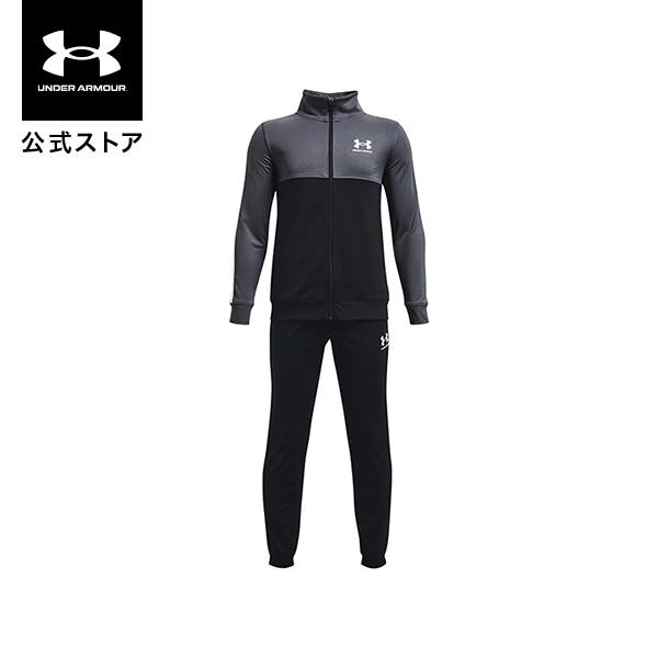 公式 アンダーアーマー UNDER ARMOUR キッズ ボーイズ トレーニング セットアップ UA...