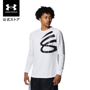 【40%OFF】公式 アンダーアーマー UNDER ARMOUR メンズ バスケットボール Tシャツ 長袖 カリー テック ロングスリーブ Tシャツ 〈カリーロゴ〉