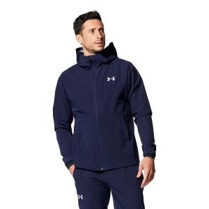 【40%OFF】公式 アンダーアーマー UNDER ARMOUR メンズ トレーニング ジャージ ジャケット ブラッシュドウーブン ジャケット