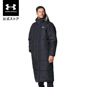 セール価格 公式 アンダーアーマー UNDER ARMOUR メンズ トレーニング ロングコート ロゴ ロングコート