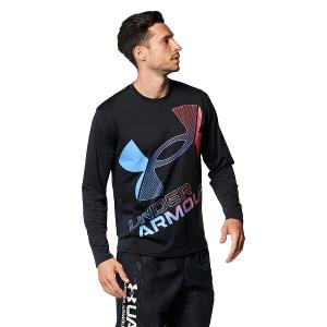 セール価格 公式 アンダーアーマー UNDER ARMOUR メンズ トレーニング Tシャツ 長袖 テック ビッグロゴ ロングスリーブ Tシャツ