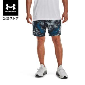 【40%OFF】公式 アンダーアーマー UNDER ARMOUR メンズ トレーニング ハーフパンツ UA バニッシュウーブン 6インチ ショーツ 〈プリント〉 1376784