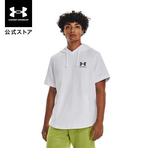 【40%OFF】公式 アンダーアーマー UNDER ARMOUR メンズ トレーニング パーカー&amp;トレーナー UA ライバルテリー ショートスリーブ フーディ〈ノベルティ〉｜アンダーアーマー公式 Yahoo!ショッピング店