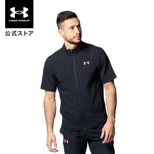 【40%OFF】公式 アンダーアーマー UNDER ARMOUR メンズ トレーニング UA フレッシュウーブン ショートスリーブ フルジップ ジャケット  1378372｜underarmour