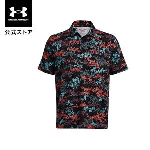【30％OFF】公式 アンダーアーマー UNDER ARMOUR UA プレイオフ プリント ポロ3.0 (ゴルフ／MEN) 1378677 ポロシャツ 半袖 父の日｜underarmour