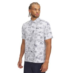 公式 アンダーアーマー UNDER ARMOUR メンズ UAプレーオフ3.0 プリント ポロ ゴルフ ポロシャツ 8000 1378677 父の日｜underarmour