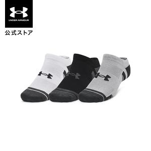 【30％OFF】公式 アンダーアーマー UNDER ARMOUR UA UAパフォーマンステック ノーショー ソックス （3足セット）（トレーニング／UNISEX） 1379503