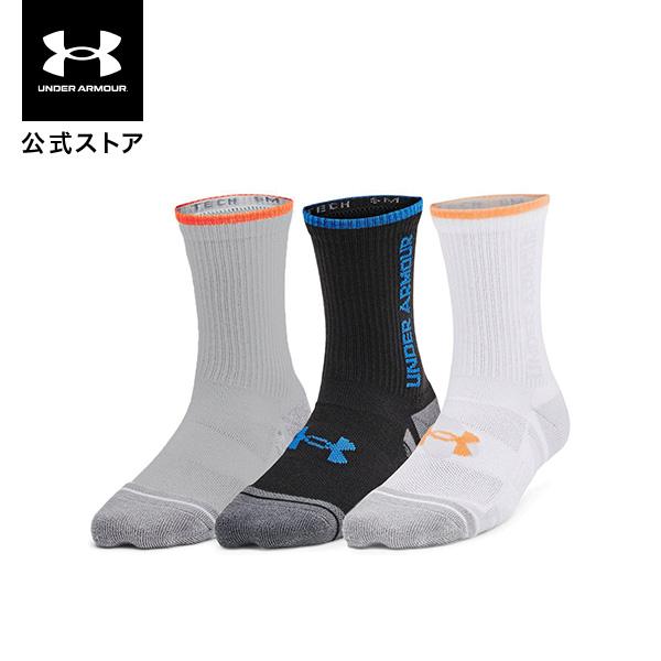 公式 アンダーアーマー UNDER ARMOUR UA UAパフォーマンス テック クルー ソックス...