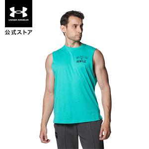 【30%OFF】公式 アンダーアーマー UNDER ARMOUR メンズ トレーニング タンクトップ UAプロジェクトロック スリーブレス シャツ ノースリーブ シャツ 1381182｜underarmour