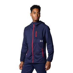 【50%OFF】公式 アンダーアーマー UNDER ARMOUR メンズ 野球 ジャケット UAアーマーニット ハイブリッド フルジップ ジャケット アウター 1381264｜アンダーアーマー公式 Yahoo!ショッピング店