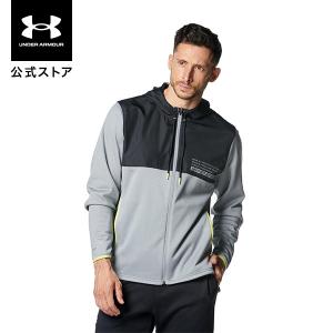 【30%OFF】公式 アンダーアーマー UNDER ARMOUR メンズ トレーニング UAアーマーフリース マックス フルジップ フーディー 1381325｜underarmour