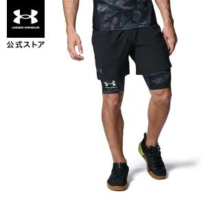 公式 アンダーアーマー UNDER ARMOUR UAアイソチル ノベルティ ロングショーツ （トレーニング／MEN ） 1384787 ハーフタイツ ベースレイヤー スパッツ｜underarmour