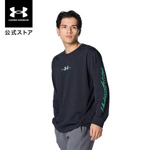 公式 アンダーアーマー UNDER ARMOUR UA UAヘビーウェイトコットン ロングスリーブTシャツ （トレーニング／MEN） 1384802の商品画像