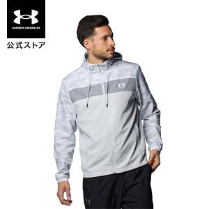 【40%OFF】公式 アンダーアーマー UNDER ARMOUR UAスポーツスタイル ウィンドブレーカー プリント ジャケット （トレーニング／MEN ） 1384814 アウター｜アンダーアーマー公式 Yahoo!ショッピング店