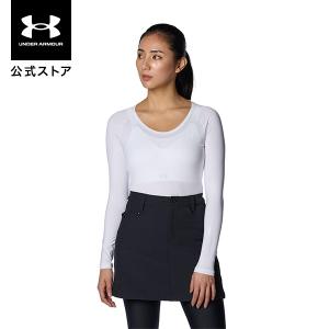 【30％OFF】公式 アンダーアーマー UNDER ARMOUR UAヒートギア ロングスリーブ クルーネック シャツ （ゴルフ／WOMEN ） 1384844 ベースレイヤー インナー 長袖
