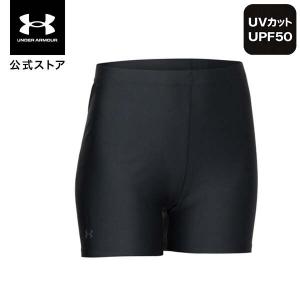 【30％OFF】公式 アンダーアーマー UNDER ARMOUR UA UAヒートギア コンプレッション ショーツ（ゴルフ／WOMEN） 1384853 ブラック