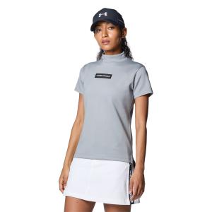 公式 アンダーアーマー UNDER ARMOUR UA UAアーマーニット ショートスリーブ モックネック シャツ（ゴルフ／WOMEN） 1384976｜underarmour