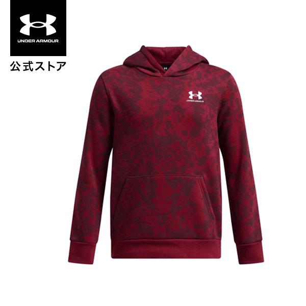 公式 アンダーアーマー UNDER ARMOUR UA UAアイコンフリース プリント フーディー（...