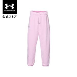 公式 アンダーアーマー UNDER ARMOUR キッズ スポーツスタイル UAエッセンシャル ヘビーウェイト テリー オーバーサイズ パンツ 1387242
