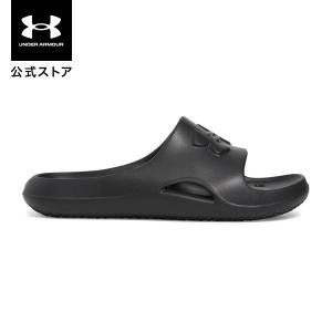 公式 アンダーアーマー UNDER ARMOUR メンズ UAロッカー5 スライド スポーツスタイル サンダル 3100 3028094 ブラック