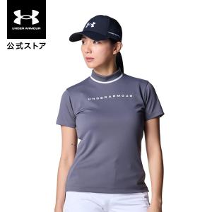 【30％OFF】公式 アンダーアーマー UNDER ARMOUR ウィメンズ UAアーマードライ ショートスリーブ モックネック シャツ ゴルフ Tシャツ 9000 半袖 6001595