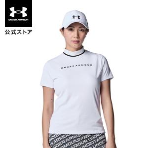 【30％OFF】公式 アンダーアーマー UNDER ARMOUR ウィメンズ UAアーマードライ ショートスリーブ モックネック シャツ ゴルフ Tシャツ 9000 半袖 6001595