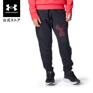 【30％OFF】公式 アンダーアーマー UNDER ARMOUR キッズ UAテックテリー ビッグロゴ ジョガーパンツ Train スウェット&フリース ロングパンツ 6007818