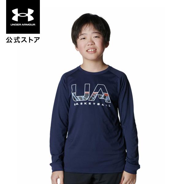 【30％OFF】公式 アンダーアーマー UNDER ARMOUR キッズ UAテック ロゴ ロングス...