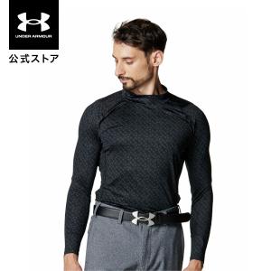 【30％OFF】公式 アンダーアーマー UNDER ARMOUR メンズ UAヒートギア フィッティド ノベルティ ロングスリーブ モックネック シャツ Golf 6007920