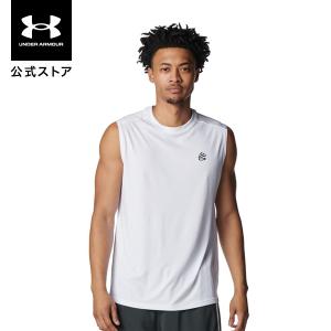 【30％OFF】公式 アンダーアーマー UNDER ARMOUR メンズ カリー テック スリーブレス タンク Basketball タンクトップ ノースリーブ シャツ 0バスケ 6012509
