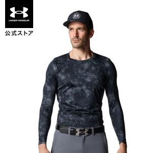 【30％OFF】公式 アンダーアーマー UNDER ARMOUR メンズ UAヒートギア フィッティド ノベルティ クルーネック シャツ Golf ベースレイヤー 6012522