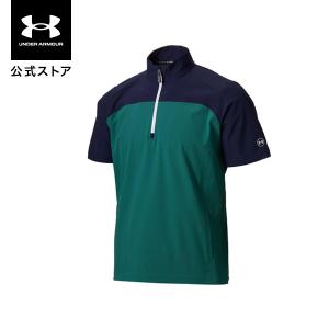【30％OFF】公式 アンダーアーマー UNDER ARMOUR メンズ UAドライブ ウインド ショートスリーブ ジャケット Golf アウター ウインドブレーカー 00 6012530