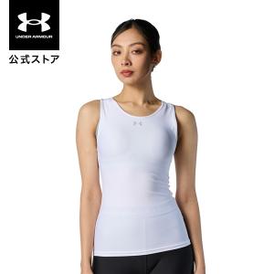 公式 アンダーアーマー UNDER ARMOUR ウィメンズ UAヒートギア コンプレッション タンク Train アンダーシャツ ベースレイヤー コンプレッション 6012593