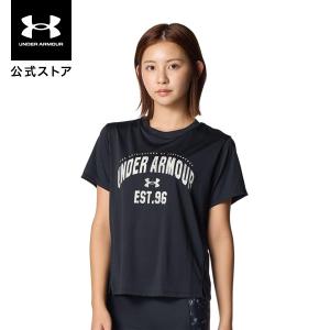【30％OFF】公式 アンダーアーマー UNDER ARMOUR ウィメンズ UAテック グラフィック Tシャツ Train Tシャツ 半袖 00 6012610 ブラック