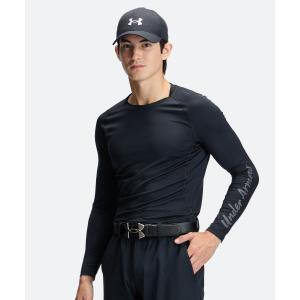 公式 アンダーアーマー UNDER ARMOUR UAヒートギア フィッティド ロングスリーブ ノベルティ クルーネック シャツ 6016704