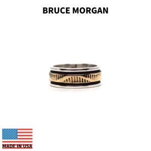 BRUCE MORGAN ブルースモーガン 14K STAMP RING THIN-WAVE｜underfieldonline