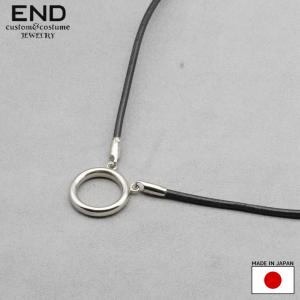 END CUSTOM JEWELLERS-VERY THICK CIRCLE T-BAR CHOKER : UNDERFIELD