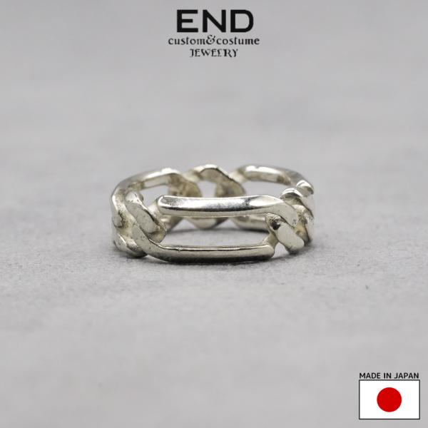 END CUSTOM JEWELLERS CURVE CUT FIGARO RING