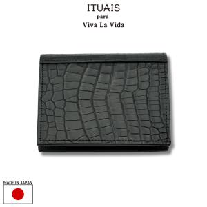 ITUAIS イトゥアイス H.C.P POROSUS Card Holder-BLACK-1｜underfieldonline