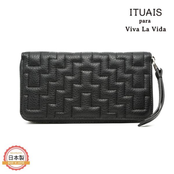 ITUAIS イトゥアイス TAURILLON RO-RO WALLET LONG-CHUPI-BL...
